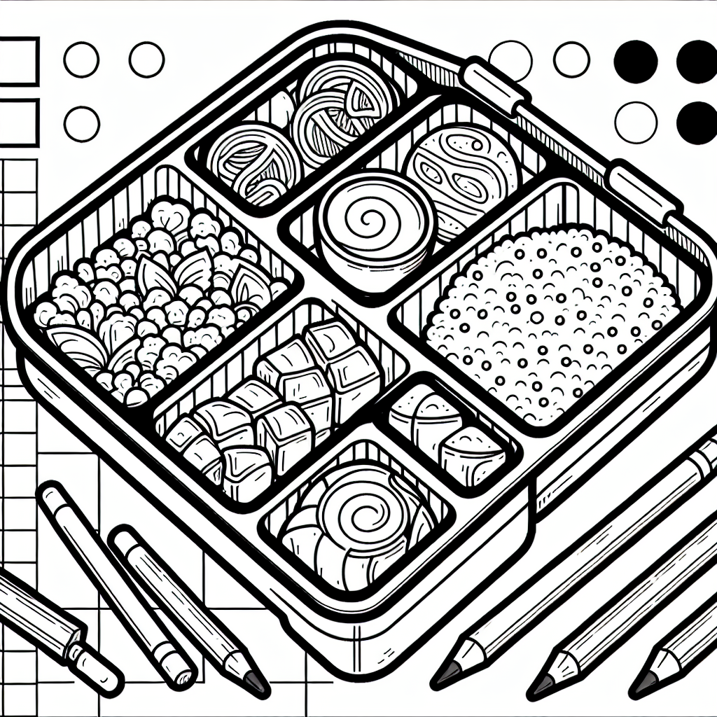 弁当を使ったぬりえアートの最新トレンド