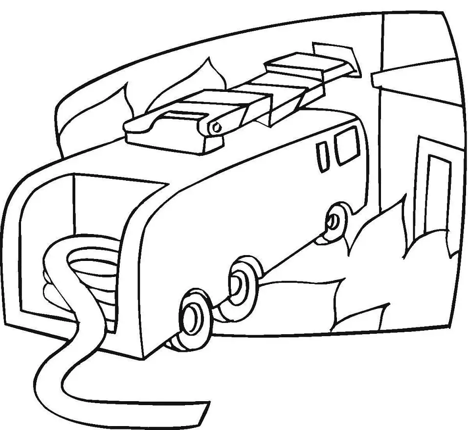 消防車の魅力的なぬりえアイデアとトレンド