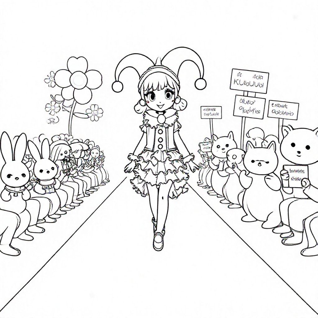Kuromiのぬりえとクロミファッションショーの魅力