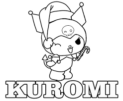 Kuromiのぬりえ｜無料でダウンロードできるかわいいキャラクターイラスト